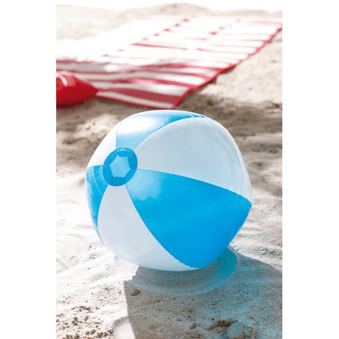 piłka plażowa z nadrukiem logo