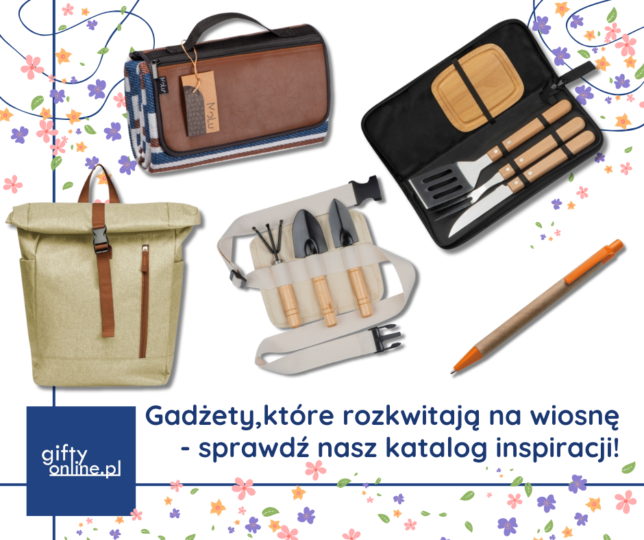 Wiosenne gadżety reklamowe