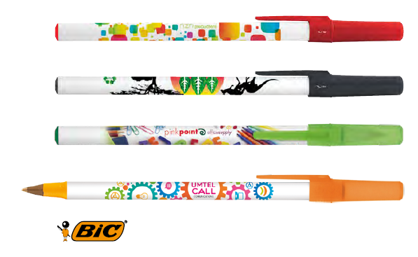 BIC - Round Stic advertising pens