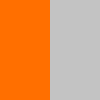 pomarańczowy/srebrny