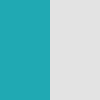 turquoise/light grey