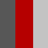 anthracite/red/silver