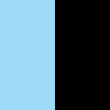 sky blue/black