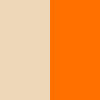 beige/orange