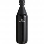 10088290-Butelka na wodę Stanley All Day Slim o pojemności 600 ml-Czarny błyszczący