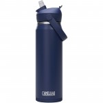 10088855-Camelbak&reg; Thrive Flip VSS butelka na wodę ze stali nierdzewnej o pojemności 750 ml ze składaną słomką-Granatowy