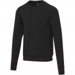 38238909-Yukon sweter sportowy typu unisex z dzianiny interlock z okrągłym dekoltem-Czarny 2xs