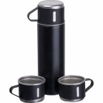538703-Termos z kubkami ICELAND 400 ml-czarny