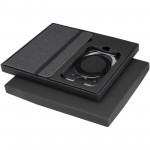 10716482-Kern zestaw upominkowy z notatnikiem A6 w twardej okładce i portfelem MagSafe-Szary