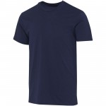 39554559-Azurite organiczna koszulka unisex o gramaturze 160 g/m&sup2; z kr&oacute;tkim rękawem i certyfikatem OCS-Granatowy xxs