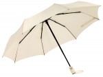 0101222-Składany parasol ORIANA-jasnobeżowy