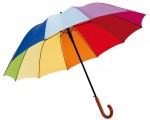 0104054-Automatyczny parasol, RAINBOW LIGHT-wielokolorowy