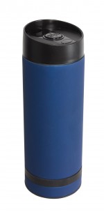 0304154-Kubek termiczny, FLAVOURED-ciemnoniebieski