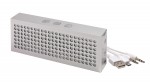 0406256-Głośnik Bluetooth BRICK-srebrny