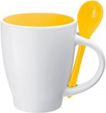 8509508-Kubek ceramiczny-Ż&oacute;łty