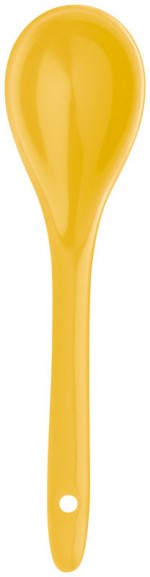 8175908-Łyżeczka ceramiczna-Żółty