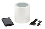 8106010-Głośnik Bluetooth, BOOM LIGHT-biały