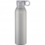 10046301-Aluminiowa butelka sportowa Grom-Srebrny