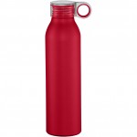10046303-Aluminiowa butelka sportowa Grom-Czerwony