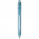 10657801-Długopis Vancouver-Niebieski przezroczysty