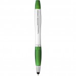10658103-Długopis ze stylusem  i zakreślaczem Nash-Zielony