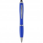 10673900-Długopis ze stylusem Nash-błękit królewski