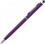 1878612-Długopis plastikowy do ekranów dotykowych-Fioletowy