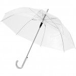 10903900-Przejrzysty parasol automatyczny Kate 23''-Bialy przezroczysty