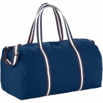 12019401-Bawełniana torba Duffel-granatowy