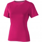 38012210-T-shirt damski Nanaimo-różowy  xs