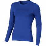 38019445-Damska koszulka z długim rękawem Ponoka-niebieski  xxl