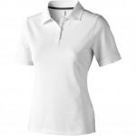 38081010-Damska koszulka polo Calgary-Biały   xs