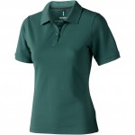38081602-Damska koszulka polo Calgary-Forest green m