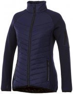 39332491-Damska kurtka hybrydowa Banff-granatowy  s