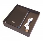 OMPB10-CZA-Powerbank 10000 mAh-czarny