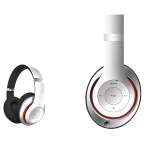 FH0916B-BIA-Słuchawki bezprzewodowe Bluetooth z mikrofonem-biały/czerwony
