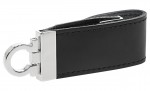 DS3 3.0-CZA-8 GB-Pamięć USB 3.0 w skórzanej obudowie-czarny 8 GB