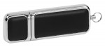 DS10 3.0-CZA-8 GB-Pamięć USB 3.0 w skórzanej obudowie-czarny 8 GB