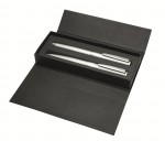 6237-silver-Image Set długopis + pióro wieczne w ET 156 Senator-silver