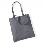 LY01-GRA-Torba bawełniana 140 g/m2-Graphite Grey