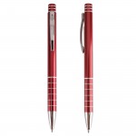 B-706-CZE-Aluminiowy długopis Murphy Pierre Cardin-czerwony