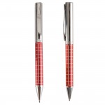 B-705-CZE-Aluminiowy długopis Scotland Pierre Cardin-czerwony
