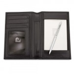 MT-026-CZA-Etui na karty kredytowe z notesem Pierre Cardin-czarny
