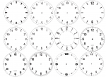 CNVX-SRE-Zegar ścienny Convex-Srebrny