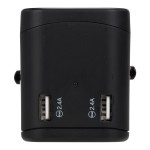 OD5089-CZA-Uniwersalny adapter podróżny Nero III-czarny