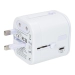 OD5089-BIA-Uniwersalny adapter podr&oacute;żny Nero III-biały