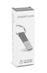 USM6380-BIA-4 GB-Pamięc USB Brelok Chain-biały 4 GB