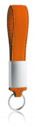 USM6212N-POM-32 GB-Pamięć USB Chain z paskiem z neoprenu-pomarańczowy 32 GB