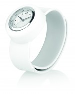 WAA0042-BIA-Zegarek na rękę Mini Slap On-biały