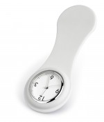 WAP0055B-BIA-Analogowy pielęgniarski zegarek na klipie Nurse Watch 2.0-biały